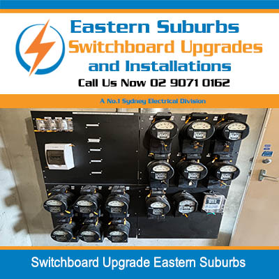 Electrical meter panel with digital meter in Eastern Suburbs